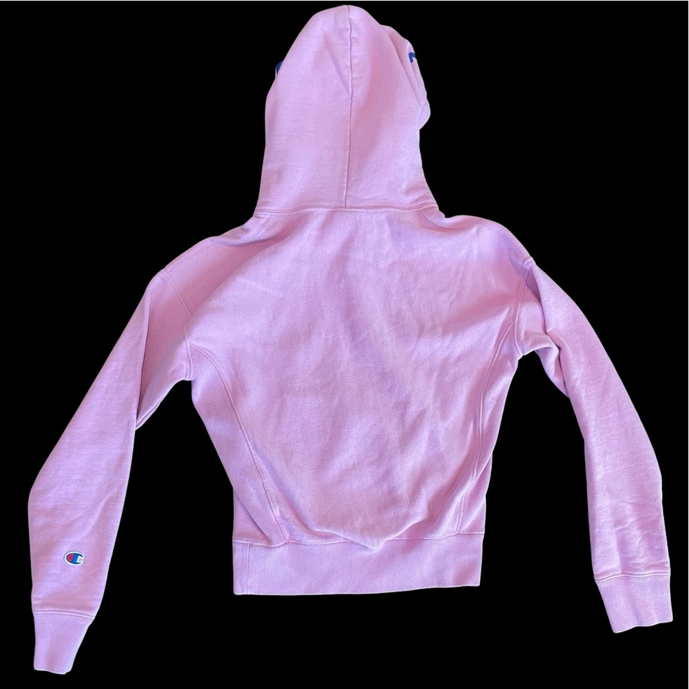 Pink classic champion vintage 90s style sweatshirt hoodie 1028 xs - Picture 2 of 6